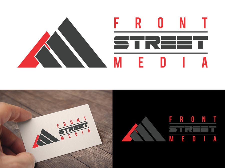 Penyertaan Peraduan #239 untuk                                                 Design a Logo for "Front Street Media"
                                            