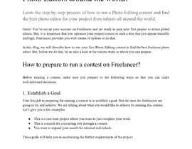 #475 ， Win $5000 in Freelancer&#039;s article writing contest. 100x runners up win $50 each. 来自 aaronraja1997