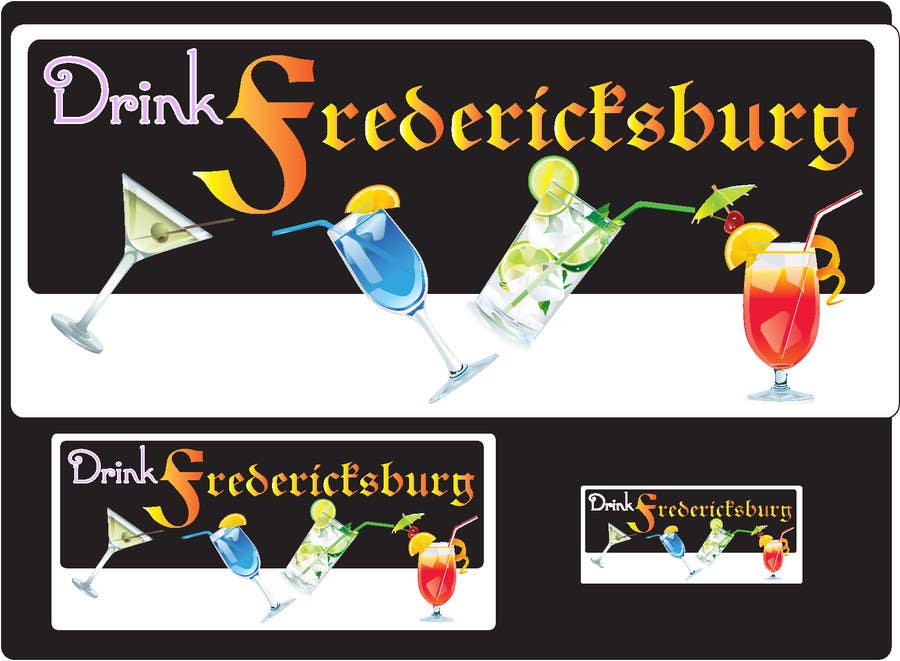Konkurrenceindlæg #25 for                                                 Design a Logo for Drink Fredericksburg, an entertainment website
                                            