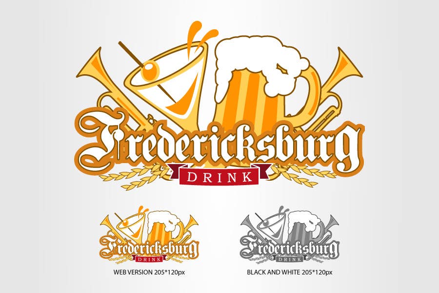Inscrição nº 47 do Concurso para                                                 Design a Logo for Drink Fredericksburg, an entertainment website
                                            