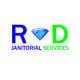 
                                                                                                                                    Kilpailutyön #                                                181
                                             pienoiskuva kilpailussa                                                 R&D Janitorial Services logo design
                                            