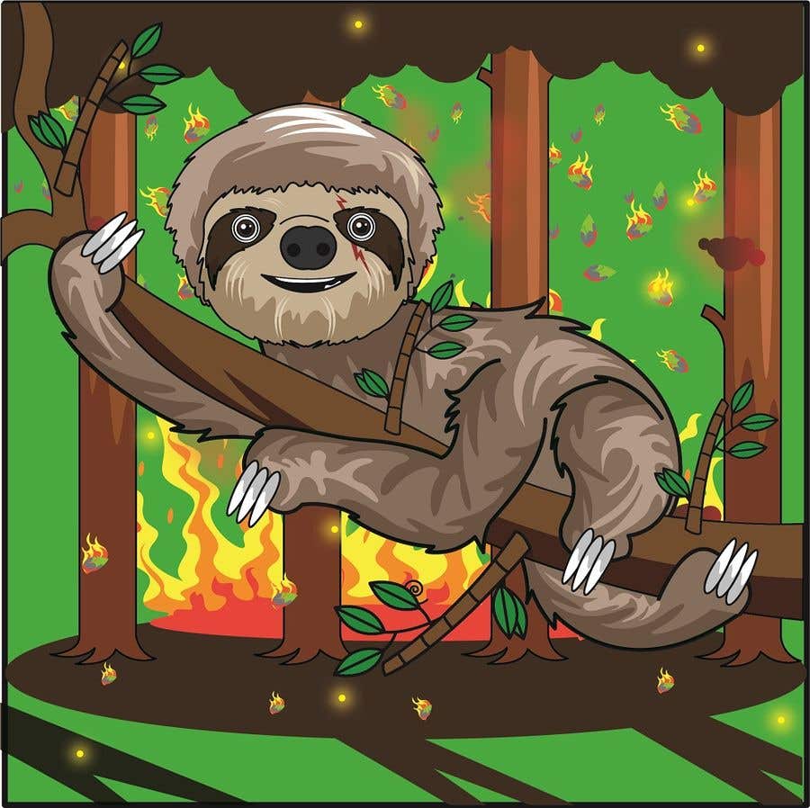 Penyertaan Peraduan #23 untuk                                                 Staleface Sloth
                                            