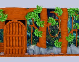 #59 для 3D Graphic Design for Wall Mural - Children&#039;s Treehouse Theme от coc3dart
