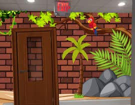 #84 для 3D Graphic Design for Wall Mural - Children&#039;s Treehouse Theme от saeedsk11
