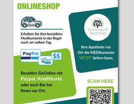 #55 cho Builda flyer for a pharmacy onlineshop with the option to pay by credit card or PayPal and have it delivered on the same day. bởi Jewelrana7542