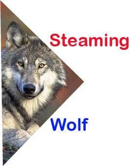 
                                                                                                                        Kilpailutyö #                                            68
                                         kilpailussa                                             Streaming Wolf Official Logo
                                        