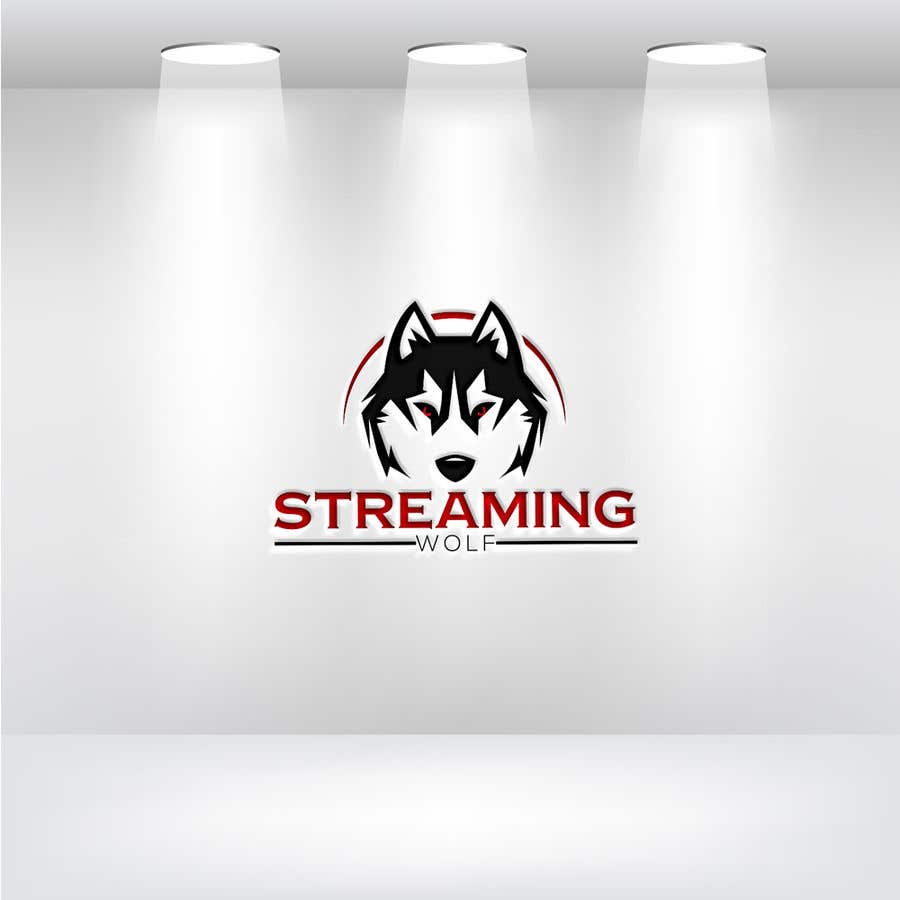 
                                                                                                                        Kilpailutyö #                                            180
                                         kilpailussa                                             Streaming Wolf Official Logo
                                        