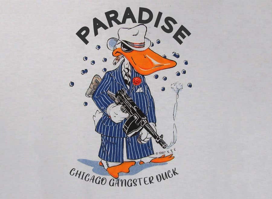 
                                                                                                                        Proposition n°                                            79
                                         du concours                                             Please RE-DRAW the example “Chicago Gangster Duck” image using Adobe Illustrator or Photoshop.
                                        