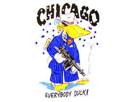 nº 72 pour Please RE-DRAW the example “Chicago Gangster Duck” image using Adobe Illustrator or Photoshop. par lupaya9 