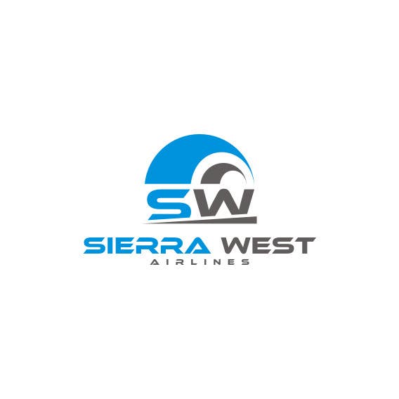 Penyertaan Peraduan #117 untuk                                                 Design a Logo for Sierra West Airlines
                                            