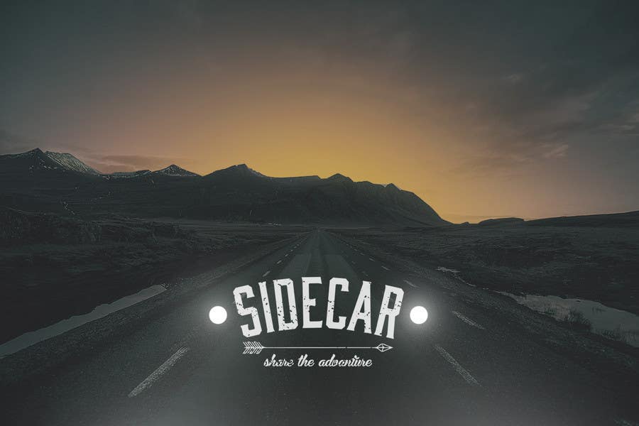 Kilpailutyö #31 kilpailussa                                                 Logo and label design for my drinks brand called Sidecar
                                            