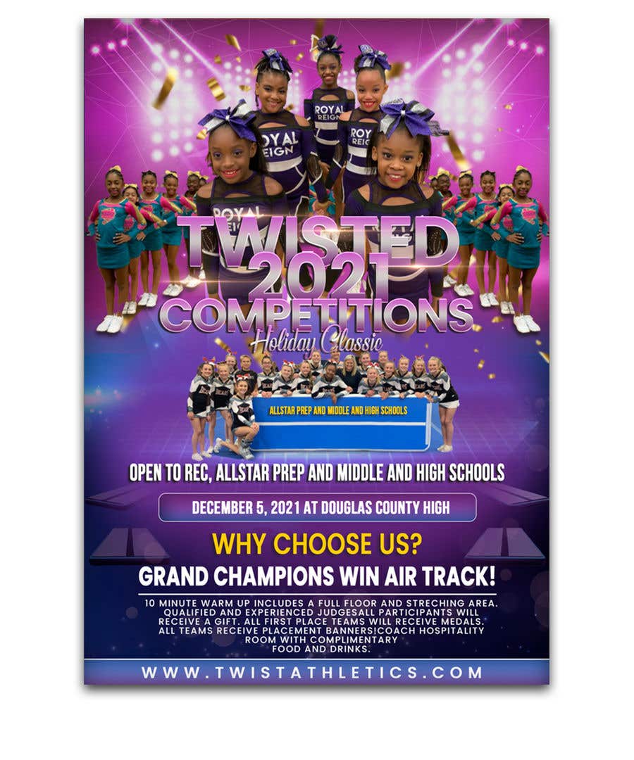 Bài tham dự cuộc thi #31 cho                                                 Cheer Competition Flyer Needed
                                            
