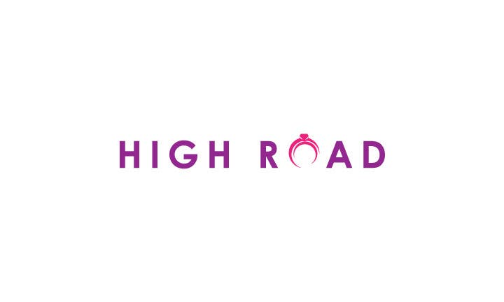 Kilpailutyö #76 kilpailussa                                                 Logo for a luxe jewelry brand "High Road"
                                            