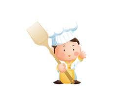 #72 for 2D startscreen (with logo and a chef mascotte) for a cooking game app af ArtistGeek