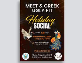 #93 for Meet &amp; Greek Ugly fit Holiday Social by hhabibur525