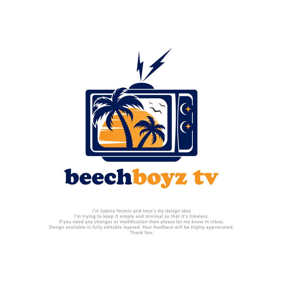 Bài tham dự cuộc thi #122 cho                                                 Create logo for beechboyztv
                                            