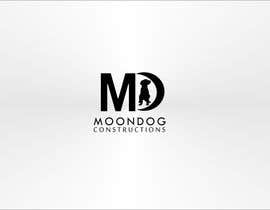 #94 for Design a Logo for MOONDOG CONSTRUCTIONS by lakhbirsaini20