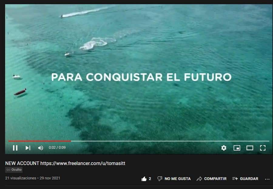 Proposition n°17 du concours                                                 Diseño vídeo promocional para evento Feria Turismo FITUR enero  2022
                                            