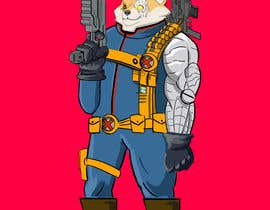 #57 for Cartoonish SHIBA-INU characters with X-MEN concept af ahmedgeetar