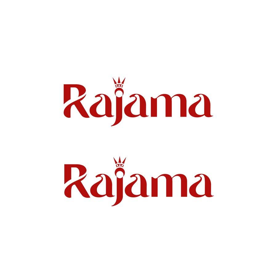 Penyertaan Peraduan #528 untuk                                                 Need word logo for our company (RAJAMA)
                                            