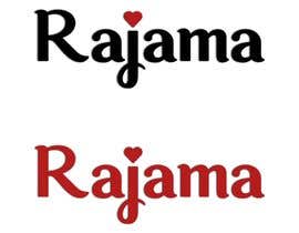 #496 for Need word logo for our company (RAJAMA) af amajeeth30