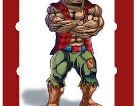 #73 for Illustration of a muscle Bear by rkcomputer4