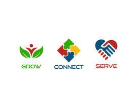 #120 for Symbols for connect, grow, and serve af abctamannaejann2