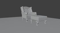  Please make a photo realistic drawing or rendering of this exact chair için Graphic Design31 No.lu Yarışma Girdisi