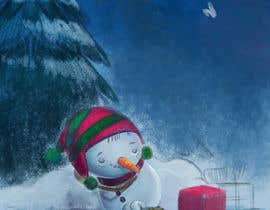 Nro 68 kilpailuun Illustration of a snowman baby falling asleep käyttäjältä nugrahanugraha