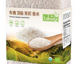 Nro 33 kilpailuun Packaging design - Organic Rice käyttäjältä AlbinaNova