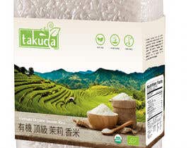 Nro 51 kilpailuun Packaging design - Organic Rice käyttäjältä AlbinaNova