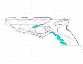 #8 untuk Weapon Art Concept. Digital sketches of a contemporary pistol &amp; shooting platform. 3 products. oleh JudeVictor