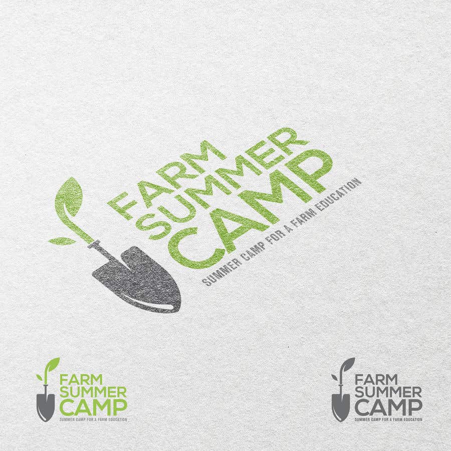 Συμμετοχή Διαγωνισμού #292 για                                                 Summer Camp Logo for Educational Farm
                                            