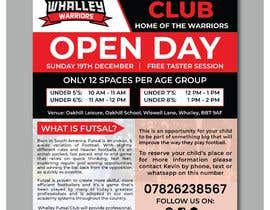 #48 for Design a Flyer for Whalley Futsal Club af joyantabanik8881