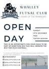 #13 untuk Design a Flyer for Whalley Futsal Club oleh smiley2005