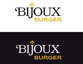 liantreras90 tarafından Design a logo for a burger fast food company called BIJOUX BURGER için no 944