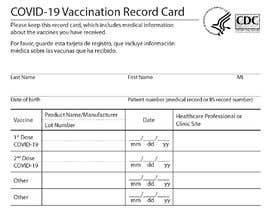 #2 for Re-Create C19 Vaccine Card by Fakima