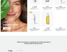 Nro 101 kilpailuun Website design for beauty brand! käyttäjältä contrivancetech