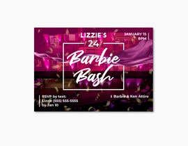 #223 для Create a Barbie-Themed Birthday Flyer For Upscale Mansion Party от wpsharma