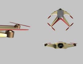 #34 for 3D Quadcopter Security Drone by anhidesigner