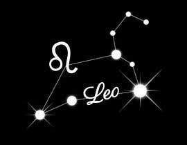 Nro 29 kilpailuun design zodiac Leo star constellation käyttäjältä DeepakYadavGD