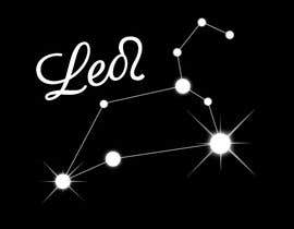 Nro 31 kilpailuun design zodiac Leo star constellation käyttäjältä DeepakYadavGD