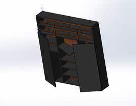 Nro 9 kilpailuun Contemporary Stand Bookshelf with Doors/Cabinet käyttäjältä b5763kx