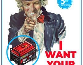 #47 untuk Uncle Sam with my Face-(similar to &quot;I want you&quot; from the US army ads from a long time ago oleh kawsarIT