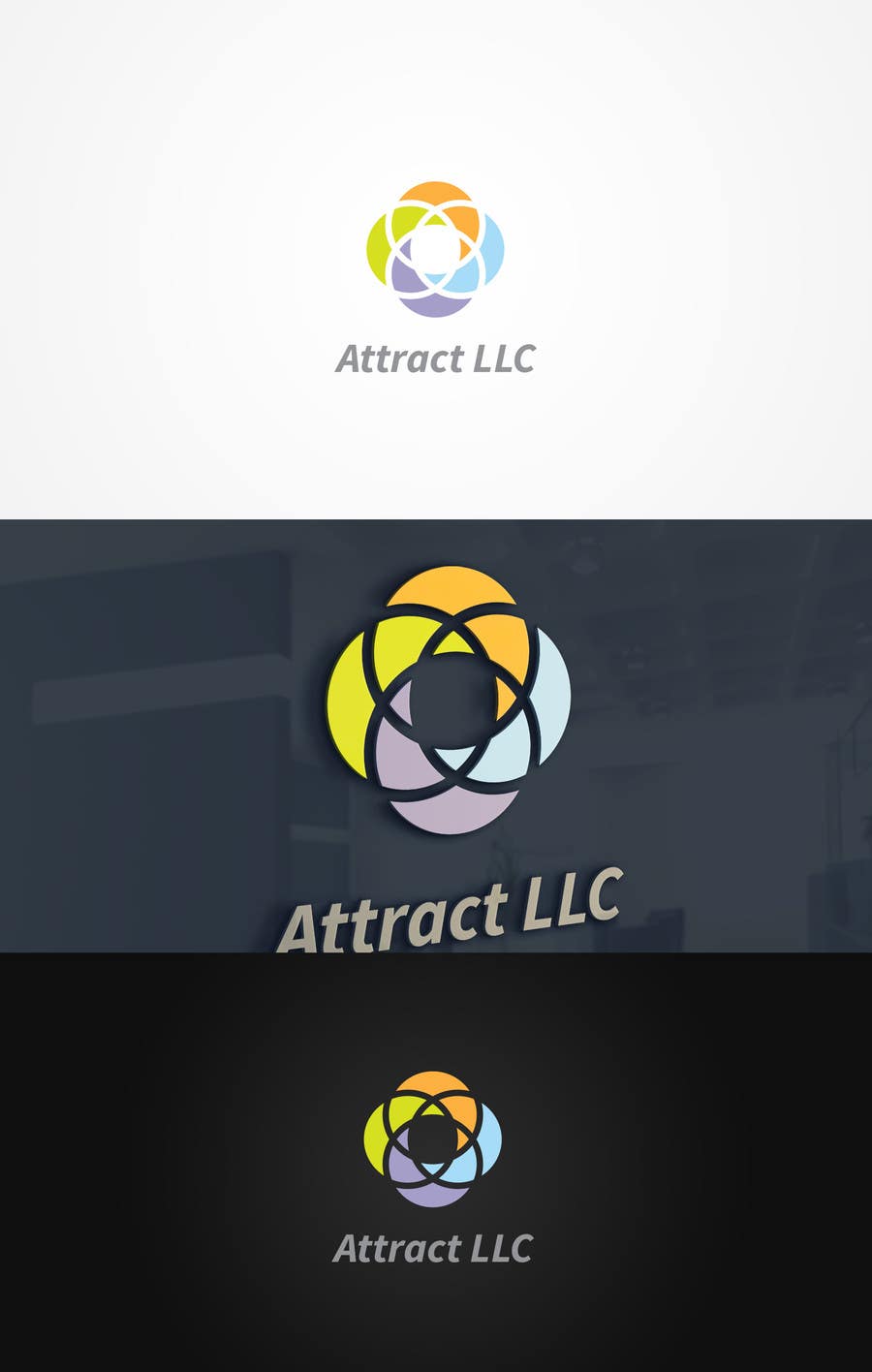 Penyertaan Peraduan #452 untuk                                                 Design a Corporate Logo for "Attract LLC."
                                            