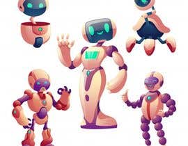 Nro 16 kilpailuun Design 5 Bot Characters käyttäjältä shwapnil600