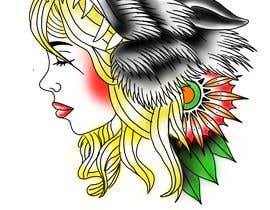 #3 for Complete an old school tattoo flash design by eleaomathyas
