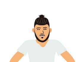 #19 for Hello creative artists, I need an 2d minimal character design that reminds the portrait I’ve already attached to this post, to make poster and stop-motion with it. Thank you in advance and good luck… af jahir10bs