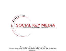 #95 pёr Logo Design for Social Key Media nga NajninJerin