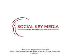 #96 pёr Logo Design for Social Key Media nga NajninJerin